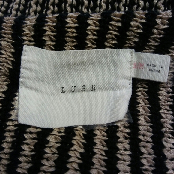 Anthropologie LUSH Striped Sweater, S/M - Picture 5 of 6